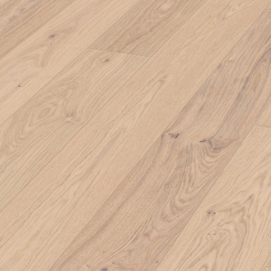 Parkett MeisterParkett. longlife PD 400 Eiche lebhaft cremeweiß 09012