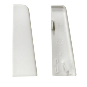 Equipped 1207 Endkappe Weiß 58mm